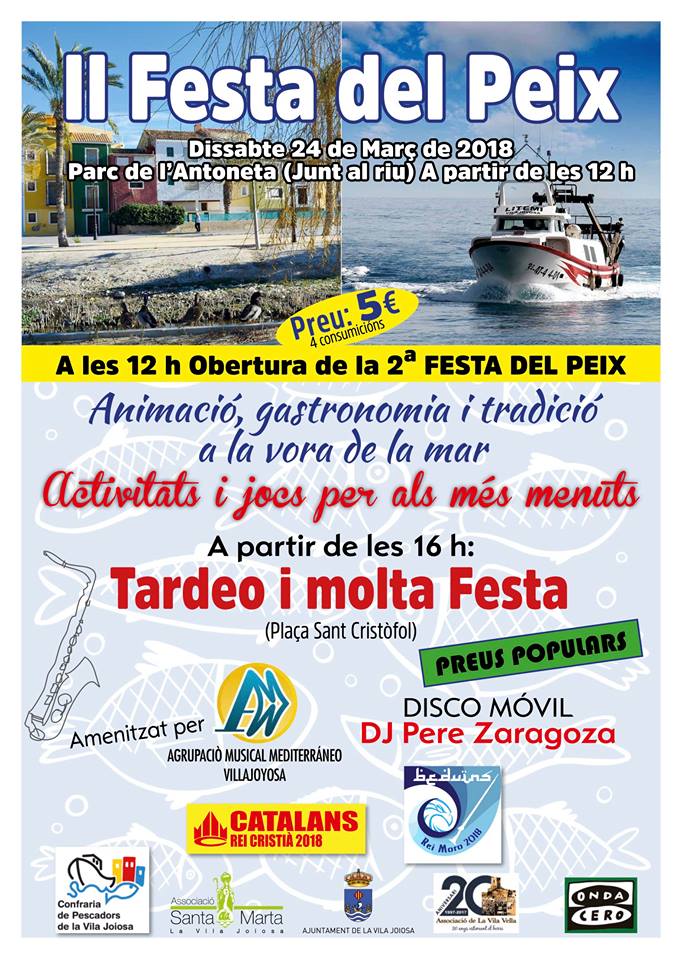 Los reyes Moro y Cristiano de La Vila organizan la II «Festa del Peix» 29177310
