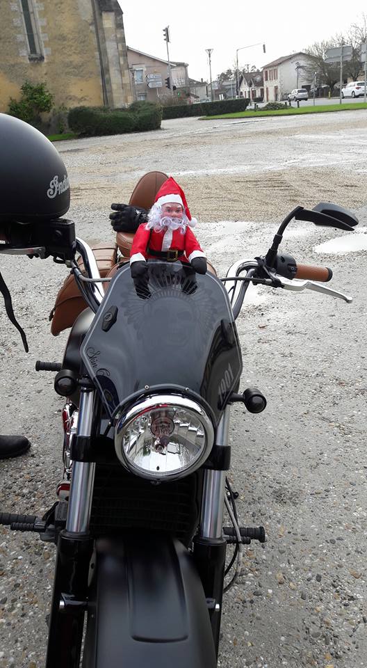 Noël motard pour les enfants malades à Bordeaux  24852310