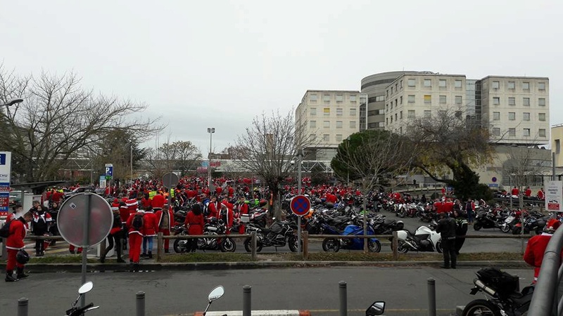 Noël motard pour les enfants malades à Bordeaux 25152110