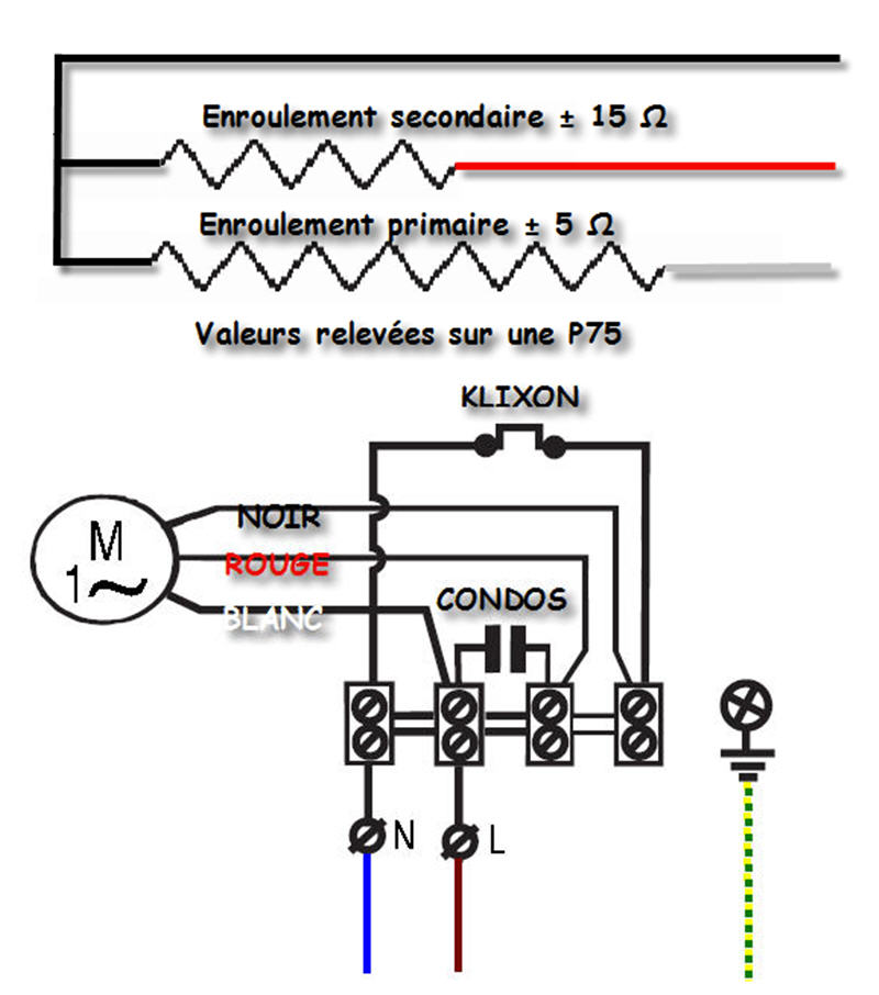 shema électrique pompe Moteur10