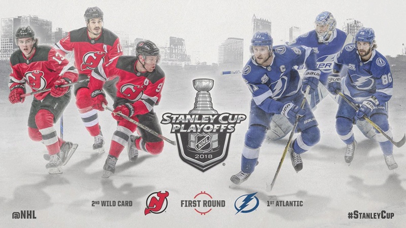 Road to the Stanley Cup - 1º Ronda - Tampa Bay Lightning vs New Jersey Devils Datob210