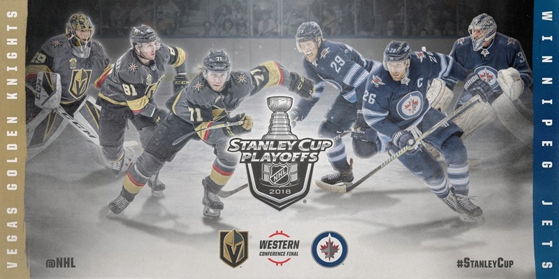 Road to the Stanley Cup - Western Final conference - Las Vegas Golden Knights vs Winnipeg Jets Vegawi10