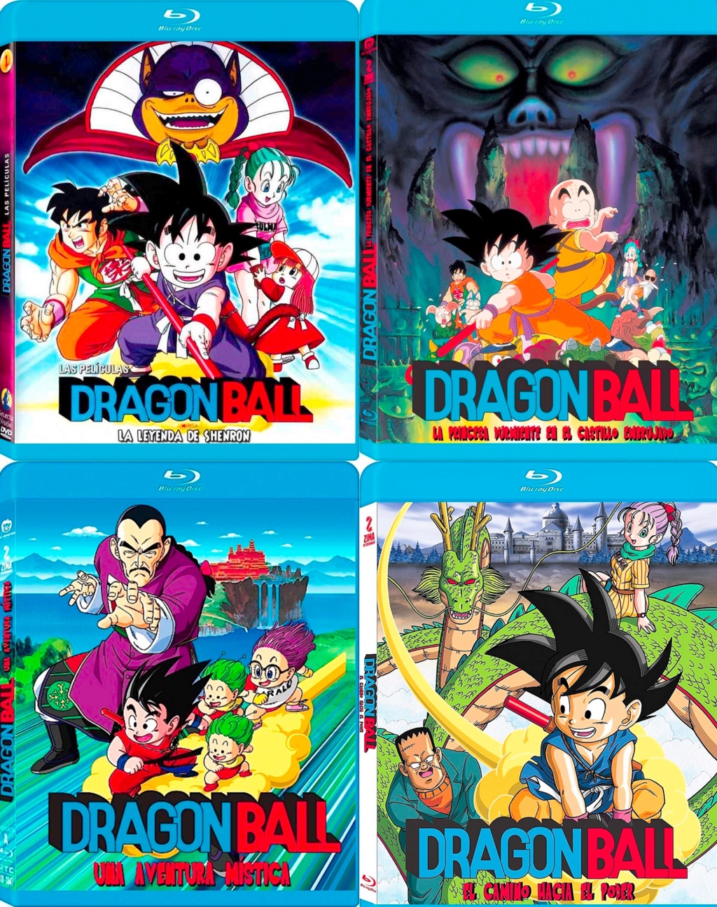 Dragon Ball: Movie Complete Collection (1986-1996) Dragon Ball: Colección Completa de Películas ...