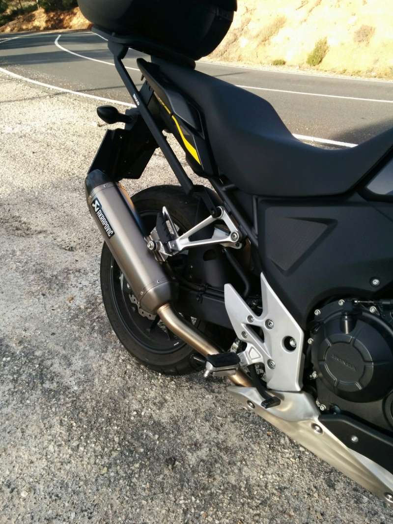 honda cb 500 x akrapovic