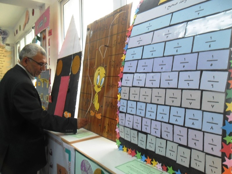  استمرار فعاليات معرض لمسات إبداعية للوسائل التعليمية بغرب خان يونس Sam_8034