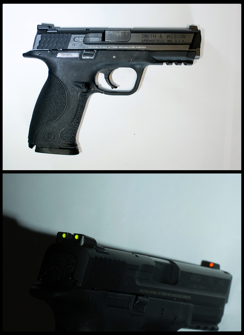  m&p9 en cours de custom Mp910