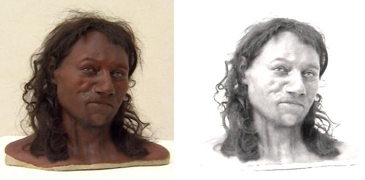 Cheddar Man lightened - where could he pass? Chedda10