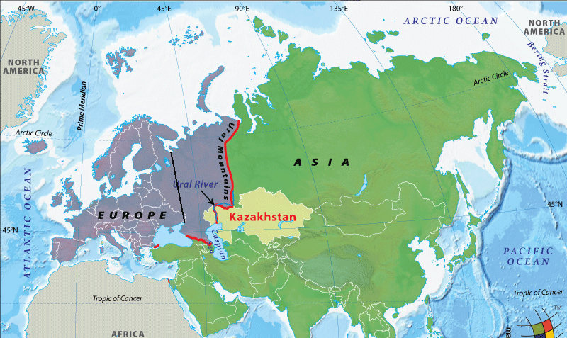 Where should Europe's eastern border lie? My_eas10