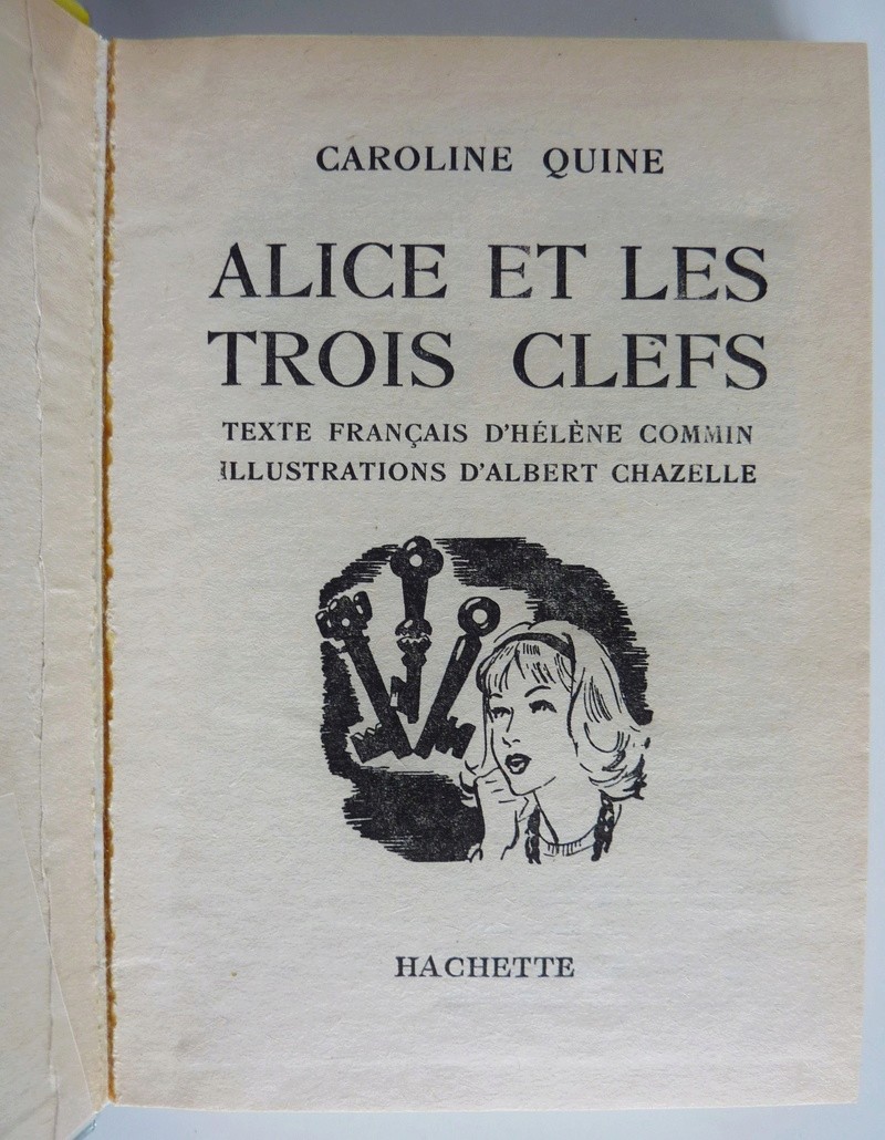 Les anciennes éditions de la série Alice. - Page 2 Trois_13