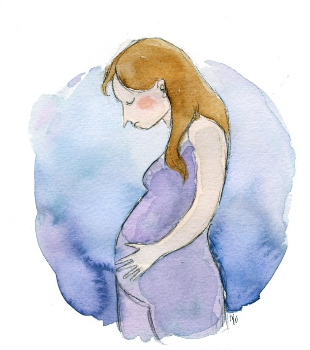 الاكتئاب أثناء الحمل يمكن أن يتسبب بولادة مبكرة 7am10