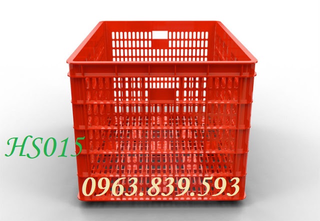 Rổ nhựa, sóng nhựa công nghiệp, rổ nhựa có bánh xe đựng hàng may mặc xuất khẩu 0963.839.593 Loan Hs015-11
