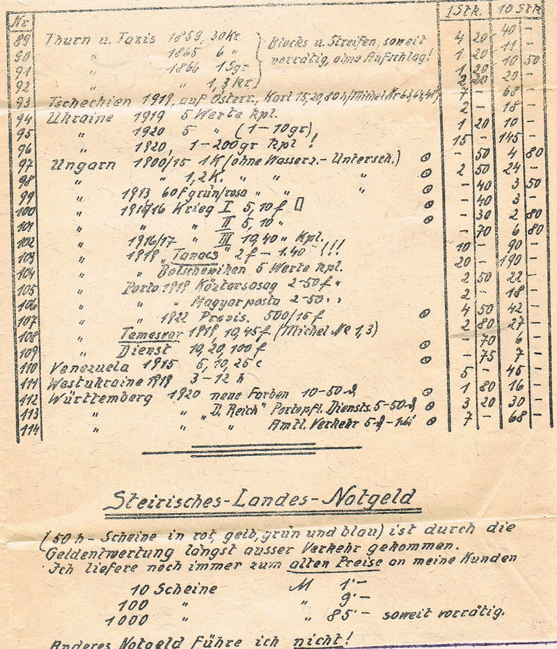 Osterreich - Inflation in Österreich - Belege - 1918 bis 1925 - Seite 13 Drii10