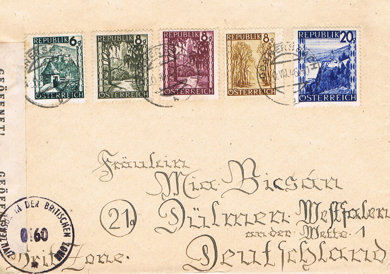 stempel - Österreichische Zensuren nach 45 - Seite 6 Z310