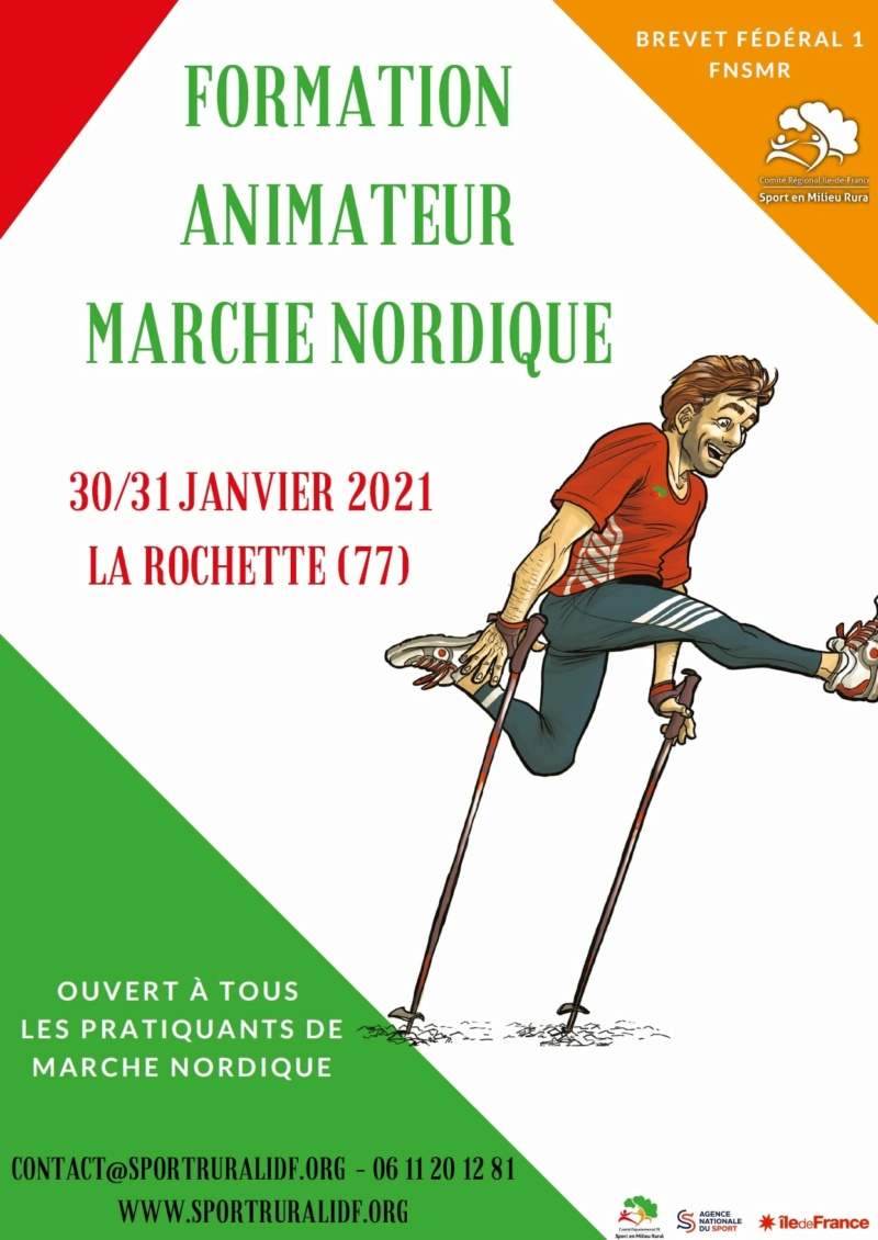 Brevet Fédéral de Niveau 1 en Marche Nordique (77) Cdsmr10