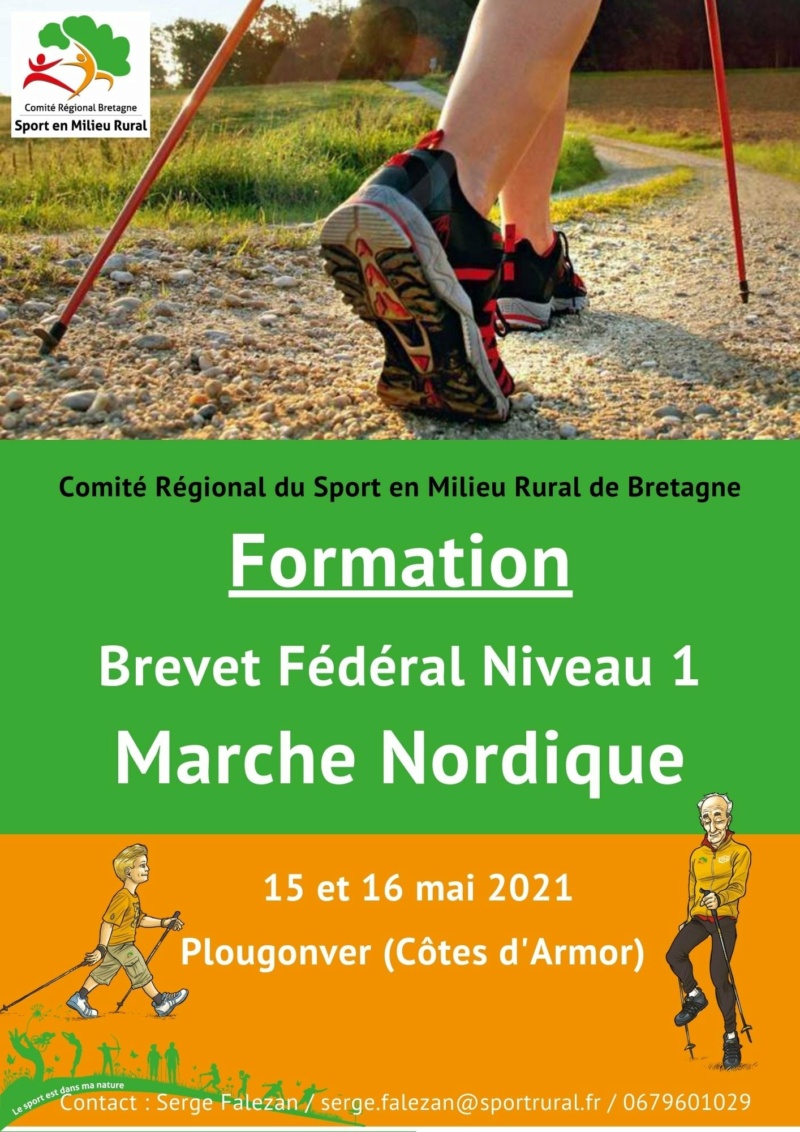 MARCHE - Brevet Fédéral de Niveau 1 en Marche Nordique (22) Fnsr110