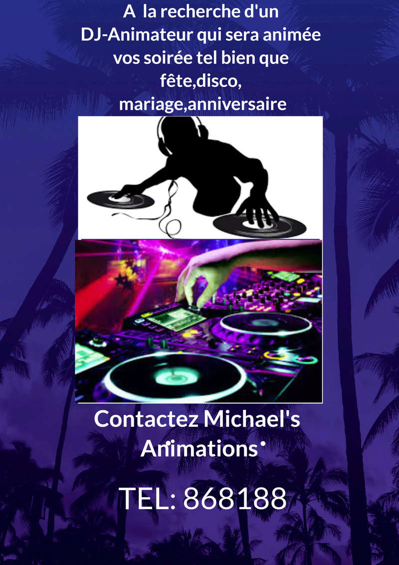 Affiche Michael's Animations (DJ-Animateur) Fotoje11