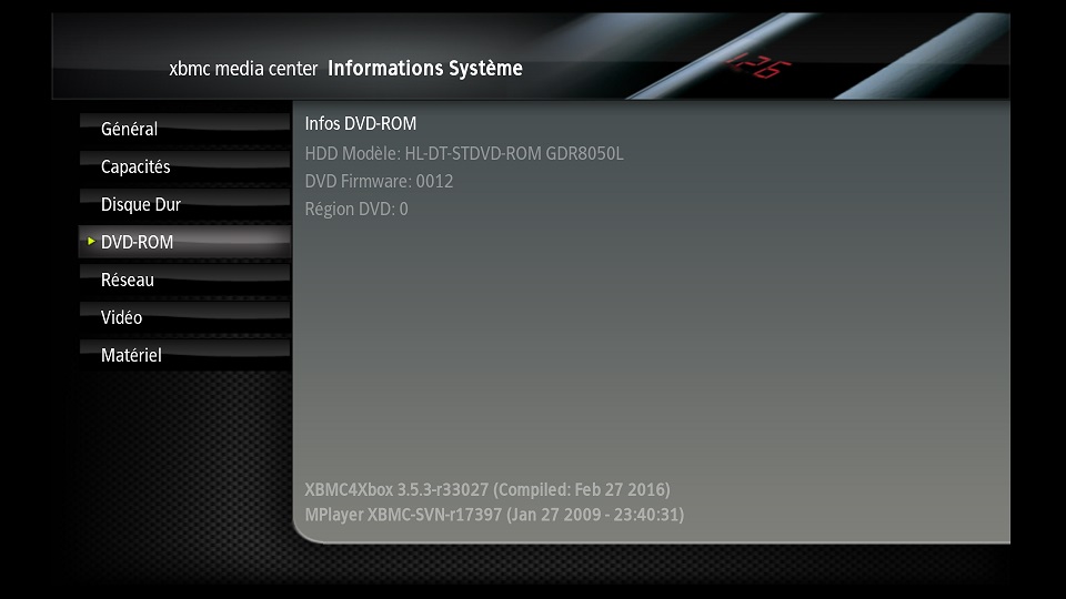 [VENDU] xbox v1.6 320Go XBMC-3.5 puce duo X2  Screen11