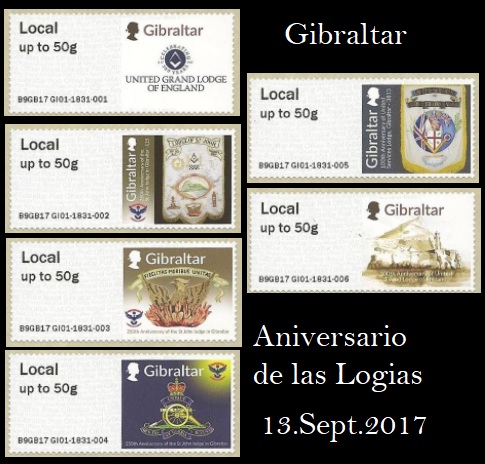 Envío sobre/postal franqueados desde Gibraltar II (lunes 13 de noviembre). En busca de Machins. Logias10