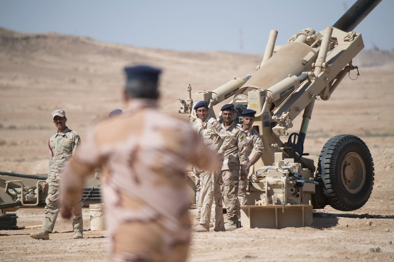 Formation des artilleurs Irakiens aux tirs de barrage 2018_e23