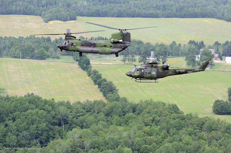 Casques bleus et Hélicoptères canadiens pour la MINUSMA Ch-14710