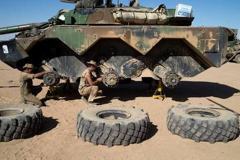 Remise en condition des AMX 10 RC de Barkhane Cscml_10