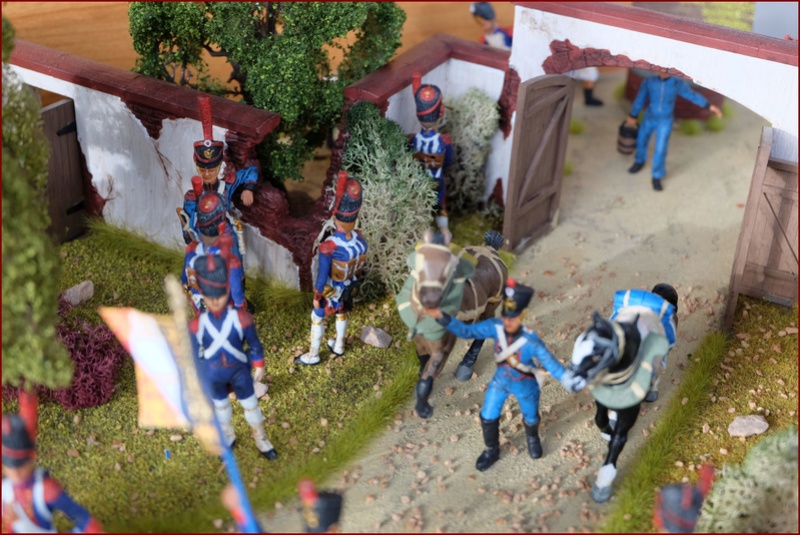 Napoleonische Artillerie am Vortag der Schlacht 1:32 Dscf5017