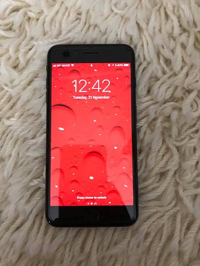 iPhone 7 Plus 256Gb in Jet Black (used) SOLD Ip210