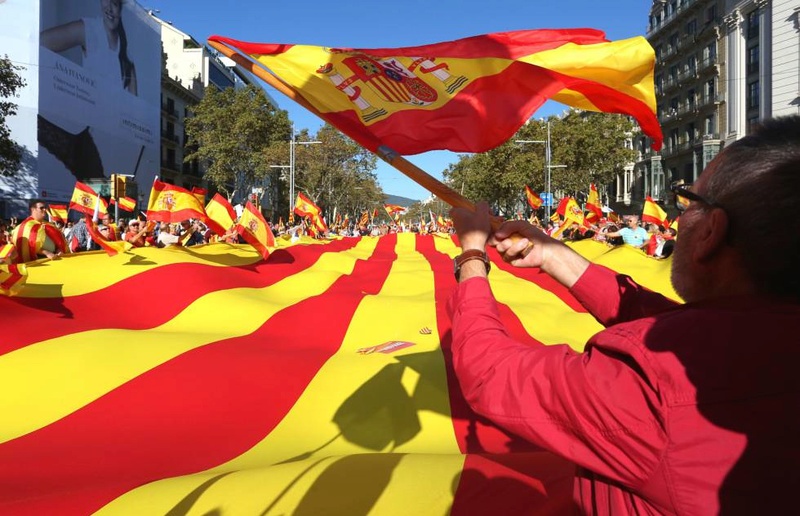 [Societat Civil Catalana] Manifestación 11-S: Tots som Catalunya. Per la convivéncia, Seny 15092610