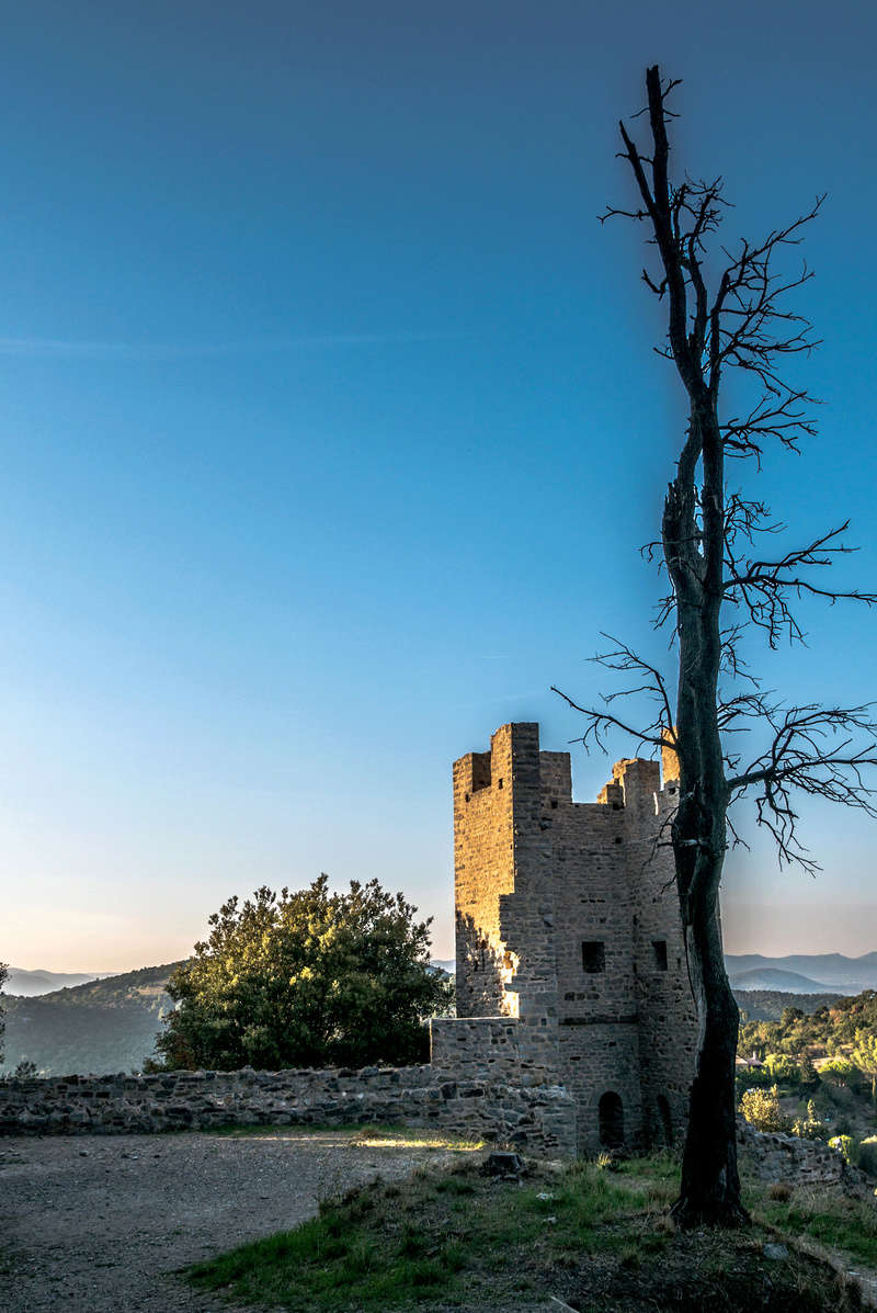 Flânerie sur les hauteurs de Hyères et son château Chatea17