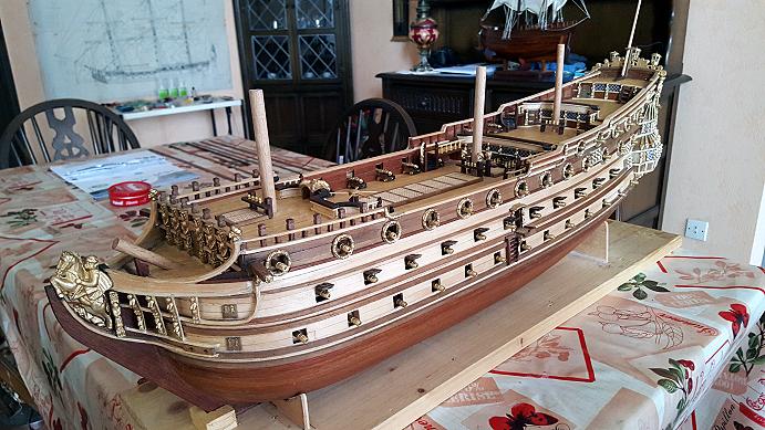 Le HMS Prince 1670 de Constructo au 1/61e de Captain Chris - Page 5 Batter14
