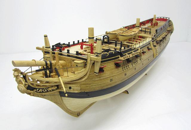 La Confederacy de 1772 au 1/64 par Model Shipways Confed13