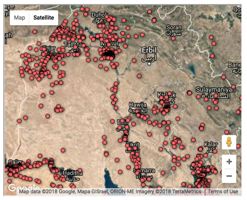 The casualties of the Iraq war, mapped Screen11