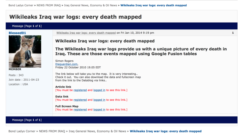 The casualties of the Iraq war, mapped Screen11