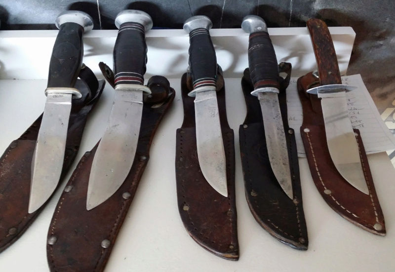 collection de couteaux US WW2 20171122