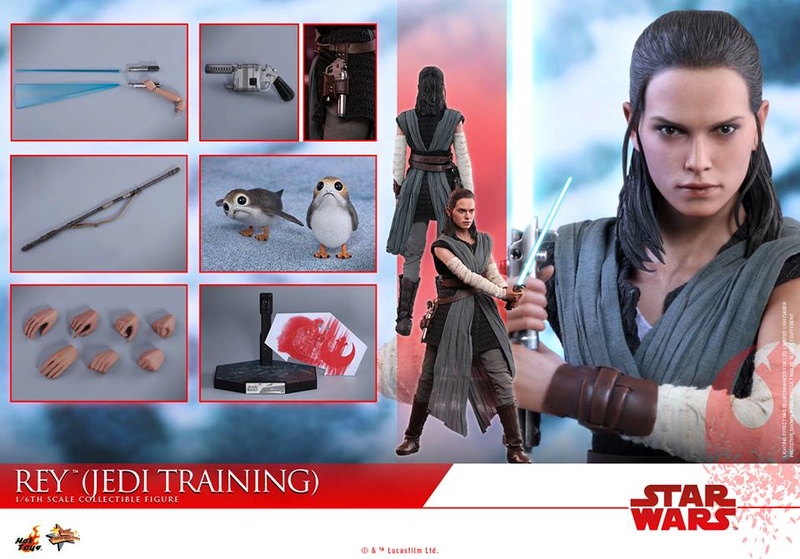 [Hot Toys] Star Wars Ep. VIII | Rey "Jedi Training" 22490110