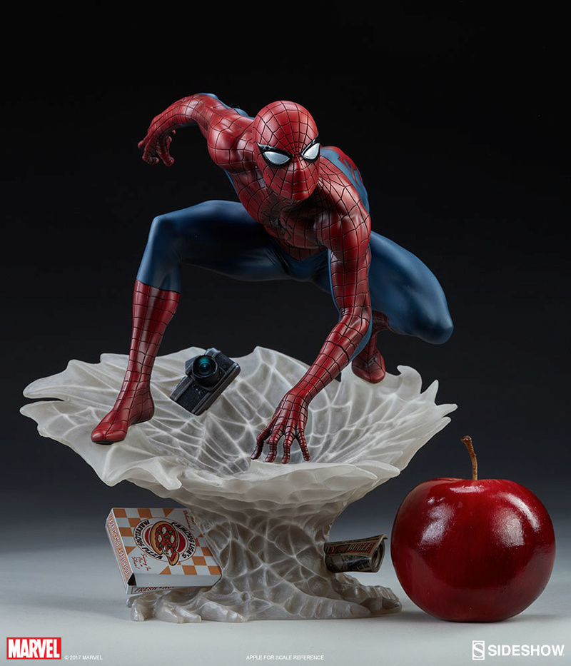 [Sideshow]-Spiderman Statue- Mark Brooks Artist Series    Marvel12