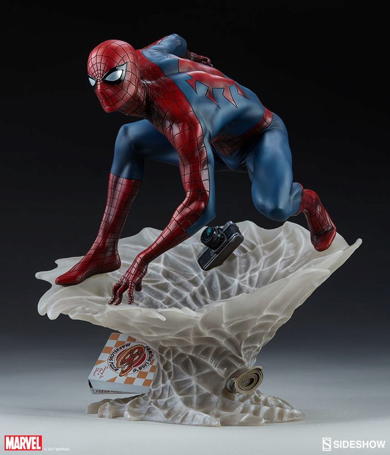 [Sideshow]-Spiderman Statue- Mark Brooks Artist Series    Marvel14