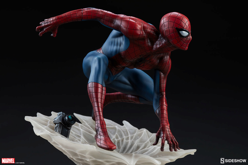 [Sideshow]-Spiderman Statue- Mark Brooks Artist Series    Marvel19