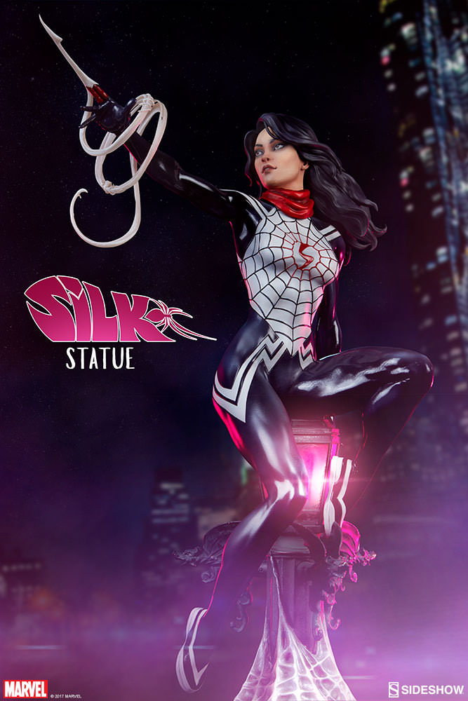 [Sideshow]-Silk Statue- Mark Brooks Artist Series Marvel34