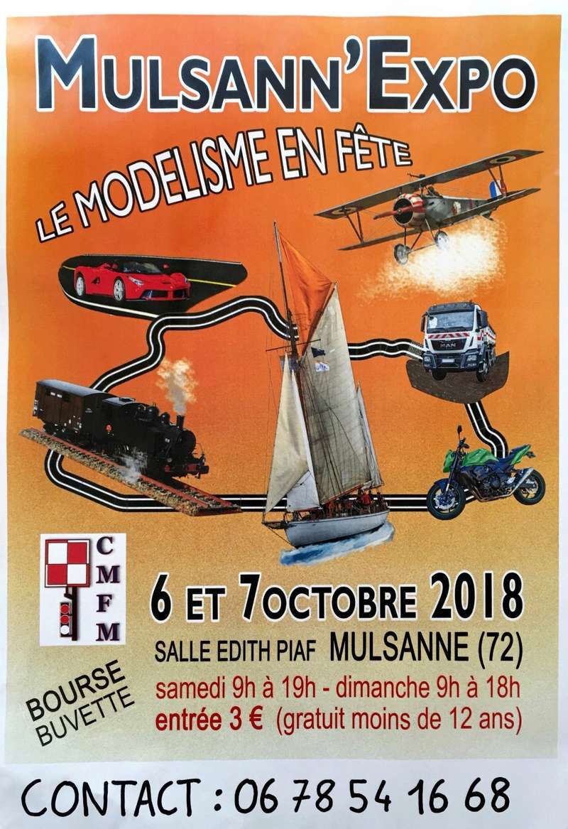72 MULSANNE (le Mans) MULSANN'EXPO les 6 & 7 Octobre 2018 Nouvea11