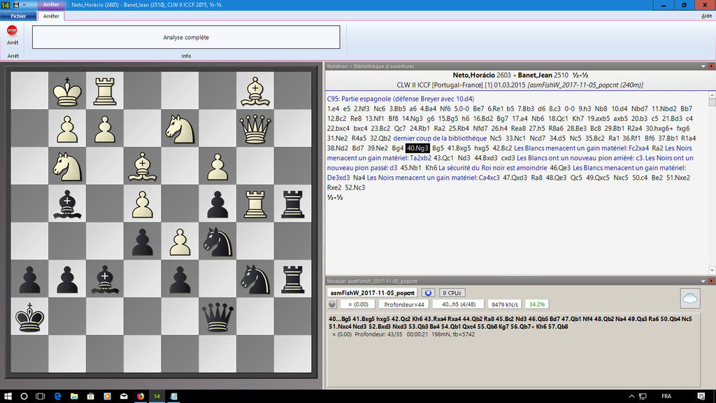 Comment analyser sa partie avec un logiciel d'échecs (Fritz,Komodo & Co)? Nihil10