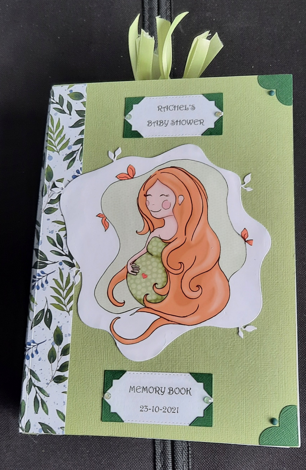 Baby Shower Memento Book (Heavy Image) Front_11