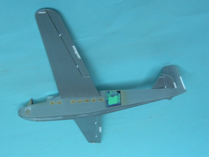 Lastensegler DFS-230 A1.  Bronco au 1/72. Ende. 2011