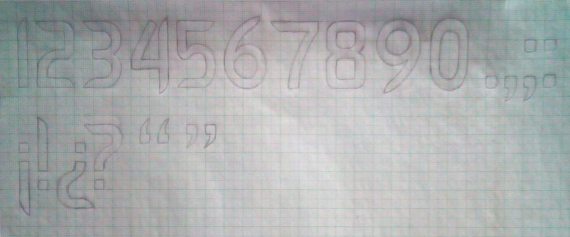 números y símbolos Numero10