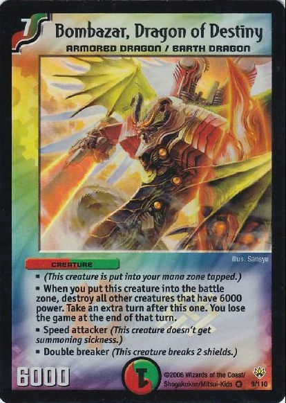 Top 10 Duel Masters Cards (TCG) Bombaz10