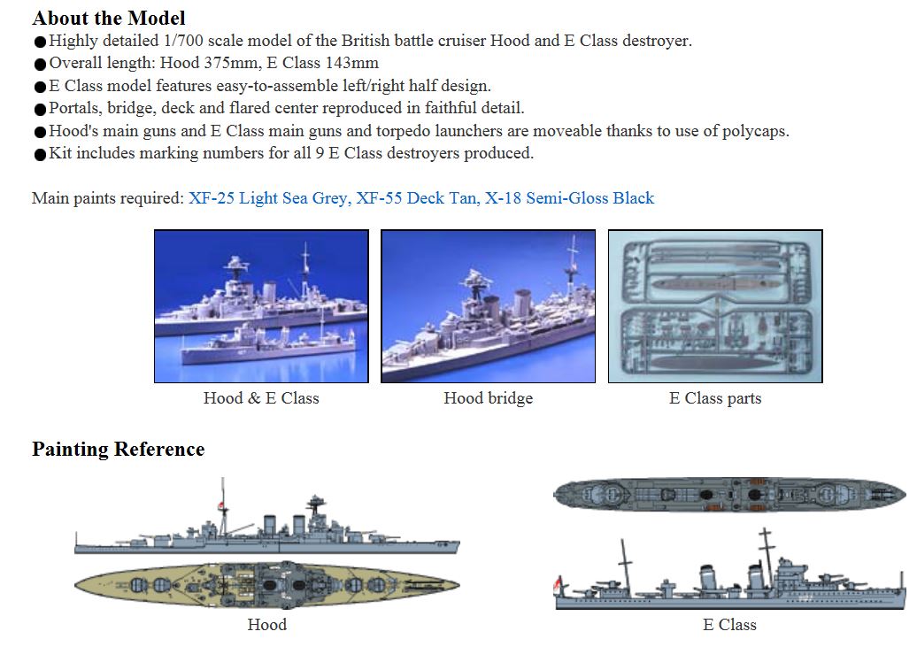 Quelles références de gris Tamiya utiliser pour le pont du HMS Hood ? Hood10