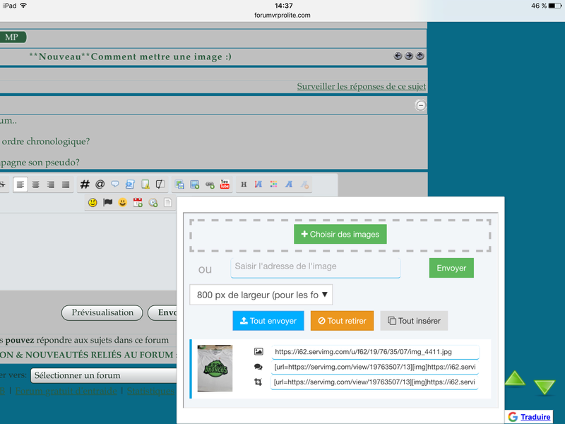 **Nouveau**Comment mettre une image :)  Img_4411