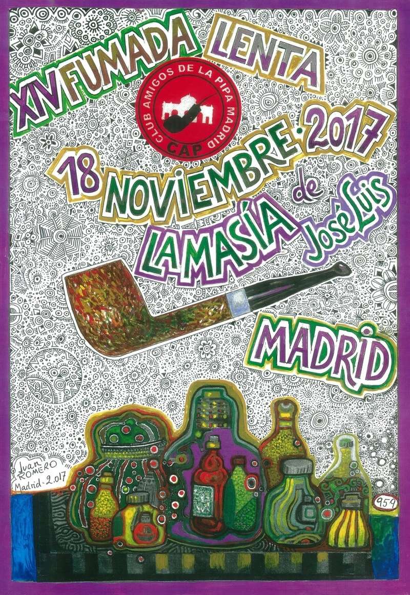 XIV Fumada Lenta CAP Madrid 2017 Cartel10