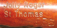 ROHRBACH - ROGER WALLENSTEIN (BLUE LOBSTER GROUP) - JOLLY ROGER - JOLLY ROGER St. THOMAS - PIT ROHRBACH - BLUE LOBSTER PIPES Jollyr12