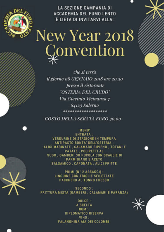 NEW YEAR 2018 CONVENTION (ITALIA) Sezion10
